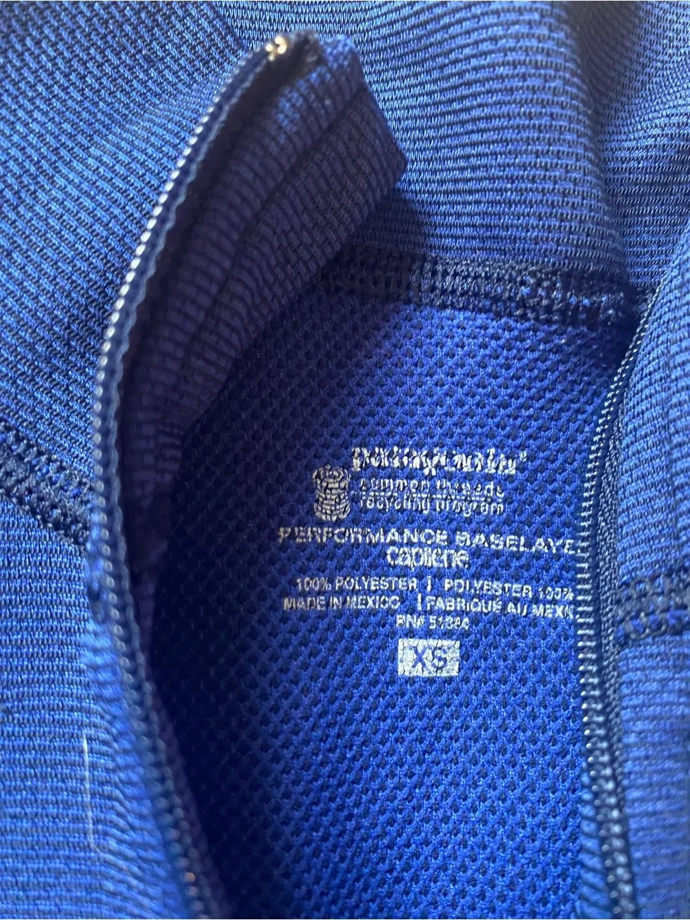 Patagonia kids Bright Blue Half-Zip Pullover -XS (4/5)